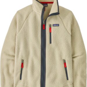 M's Retro Pile Jkt Pelican w/Smolder Blue