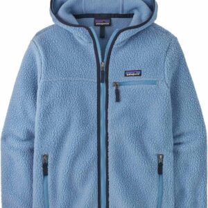 W's Retro Pile Hoody Barnacle Blue