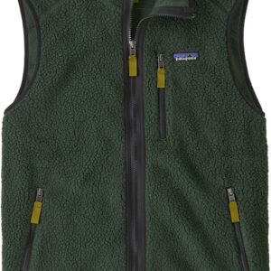 M's Retro Pile Vest Old Growth Green