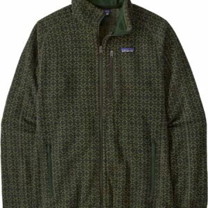 M's Better Sweater Jkt Scales: Old Growth Green