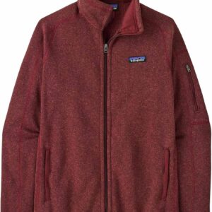 W's Better Sweater Jkt Dark Ruby