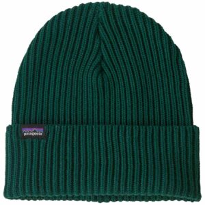 Fishermans Rolled Beanie Cascade Green