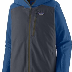 M's Insulated Powder Town Jkt Smolder Blue w/Clement Blue