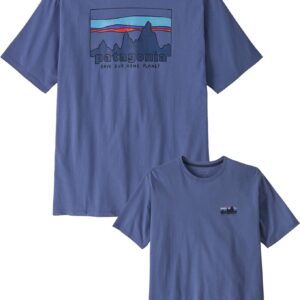 M's '73 Skyline Organic T-Shirt Current Blue