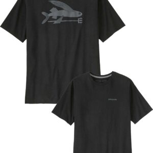 M's Flying Fish Responsibili-Tee Ink Black