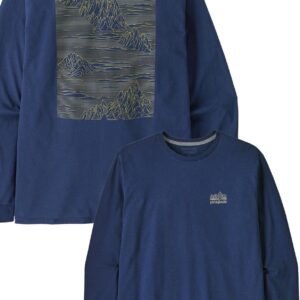 M's L/S Strataspire Responsibili-Tee Clement Blue