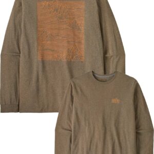 M's L/S Strataspire Responsibili-Tee Wing Grey
