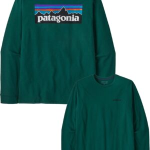 M's L/S P-6 Logo Responsibili-Tee Cascade Green