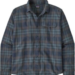 M's L/S LW Fjord Flannel Shirt Paw: Smolder Blue