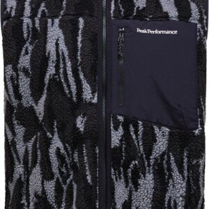 M Graphic Pile Vest Winter Shard