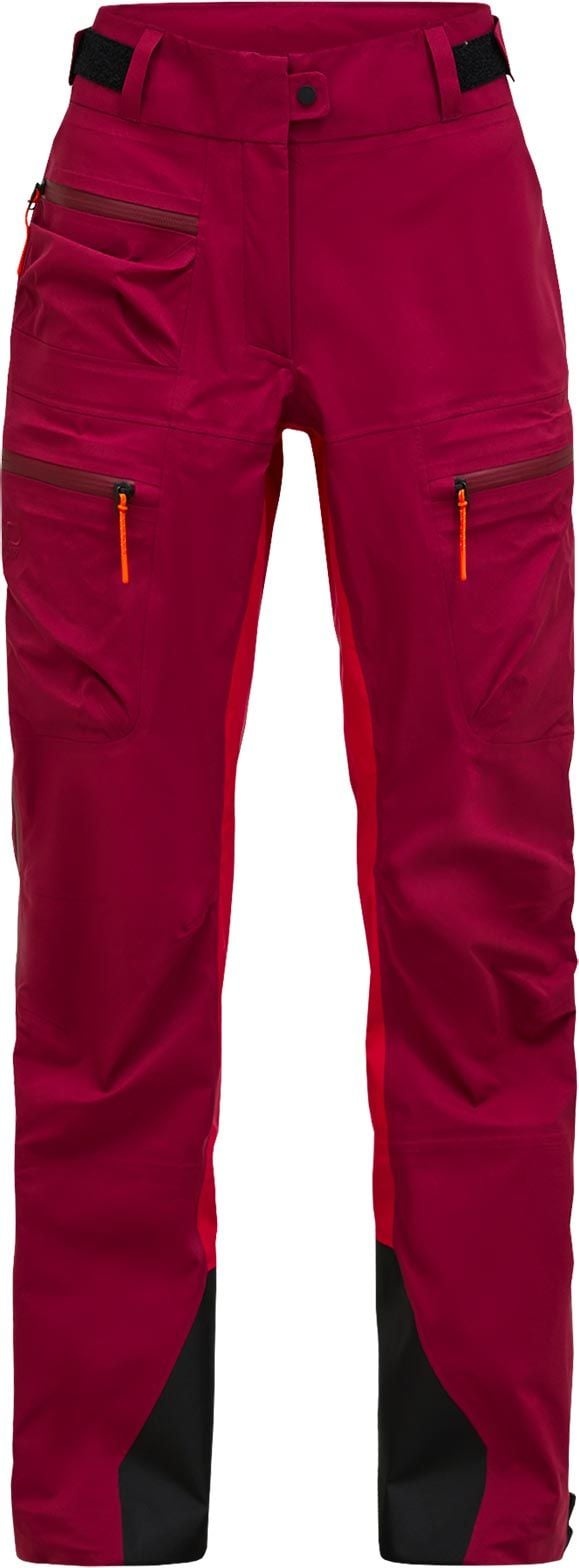W Vislight Gore-Tex C-Knit 3L Pants Vertical Zenit Tech Burgundy