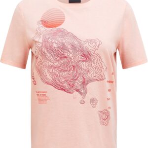 W Explore Graphic Tee Peach Fuzz