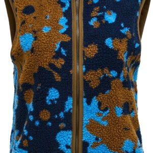 W Graphic Pile Vest Frosty Haze