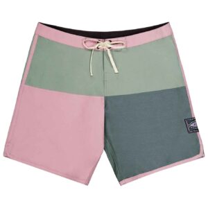 Andy Heritage Solid 17 Boardshort Green Spray