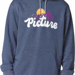 Julka Plush Hoodie Dark Blue Melange