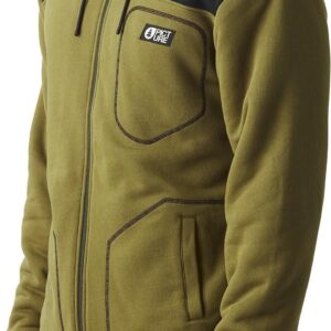 Basement Plush Zip Hoodie Tobacco