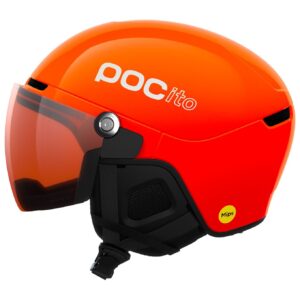 POCito Obex Visor Fluorescent Orange/Clarity POCito/Partly Sunny