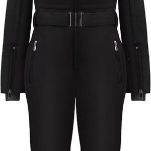 Emy Stretch Ski Overall Black
