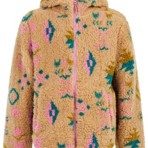 Prtevelyn Jr Full Zip Hoody Vintage Pink