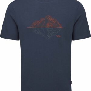 Crimp Reflection Tee Tempest Blue