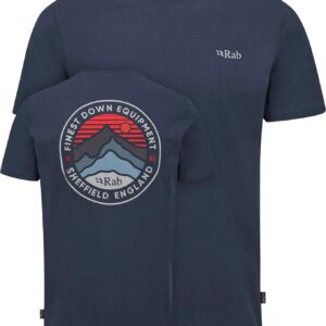 Basecamp 3 Peaks Tee Tempest Blue