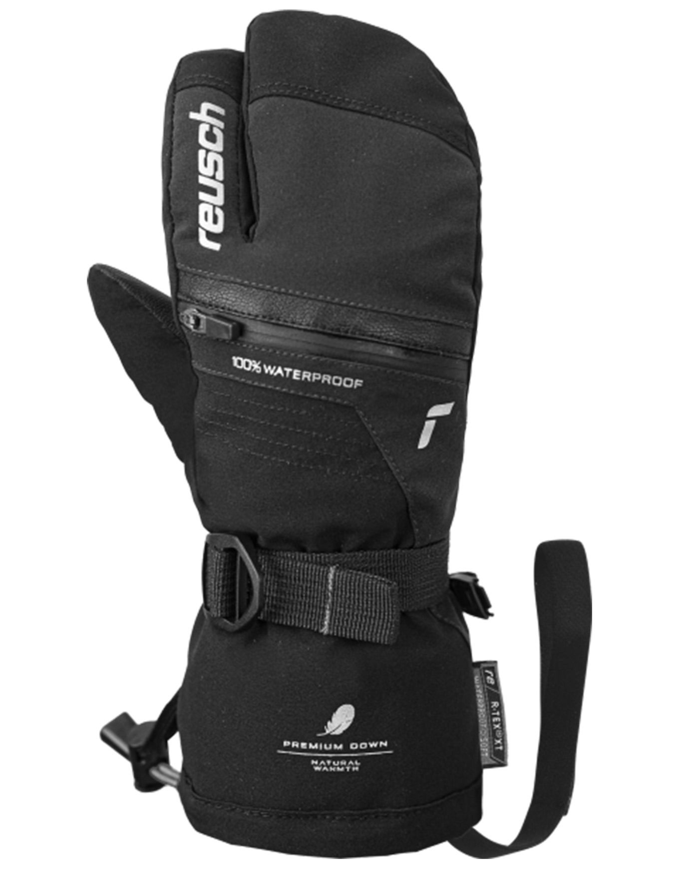 Reusch Lando R-TEX® XT Junior Lobster Black/Silver