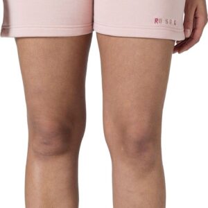 W Embroidery Short Powder Pink