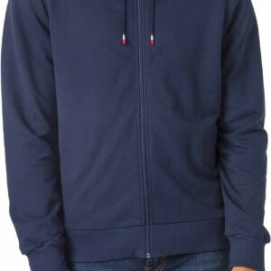 Logo Sweat Fz Hood Fl Dark Navy