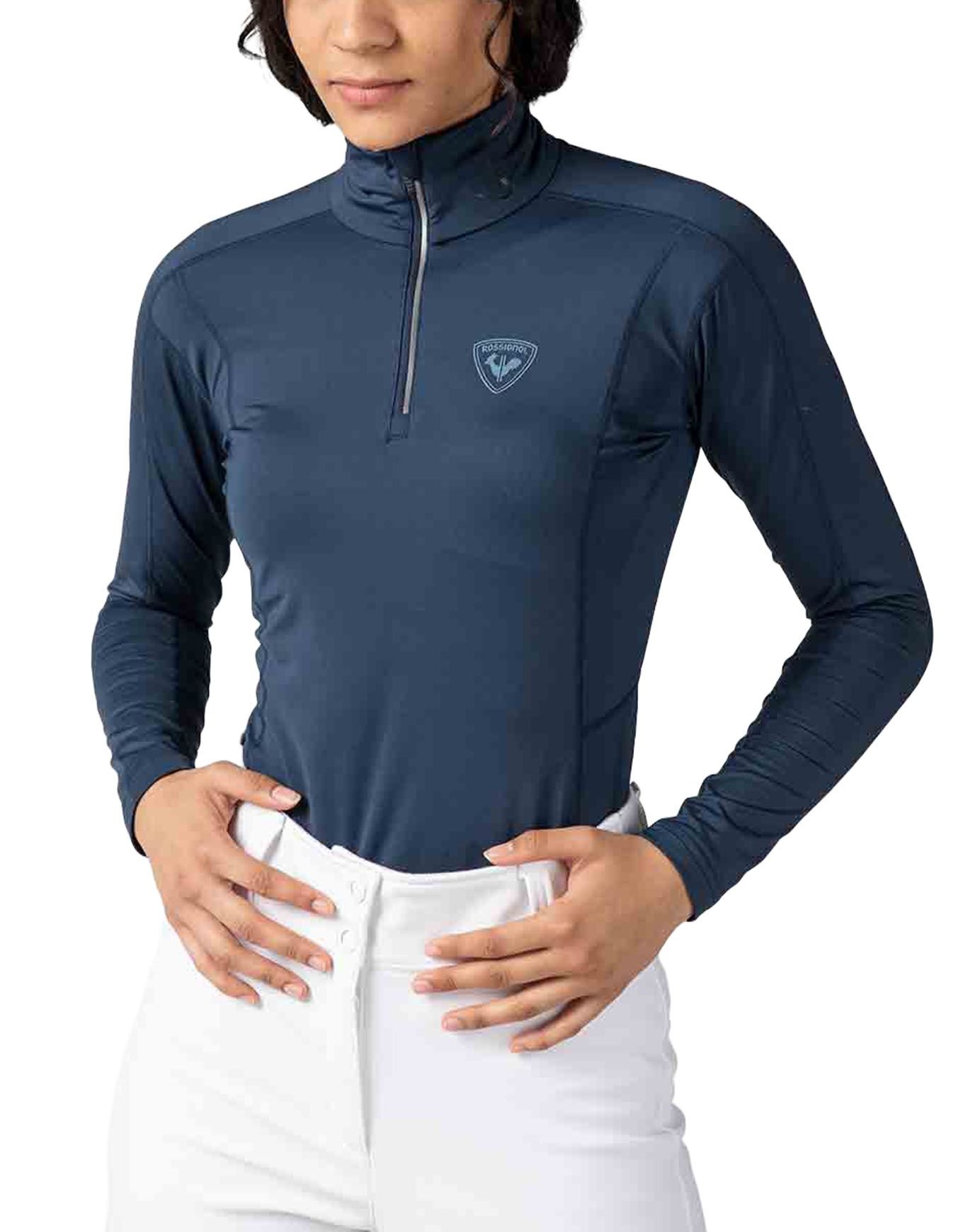 W Classique 1/2 Zip Dark Navy