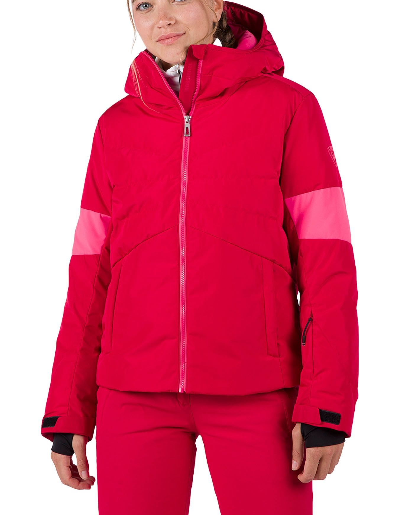 W Wispile Puffy Jacket Ruby Red