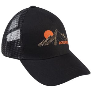 Waterfall Mesh Cap Black