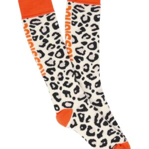 Allover Socks Nature Wild Leopard Print