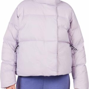 W Aretu Down Puffer Jacket Galactic Lilac
