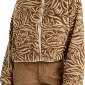 Blurry Cloud Print Parchment Animal Floral Big