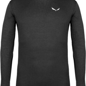 Puez Melange Dry M L/S Tee Black Out Melange