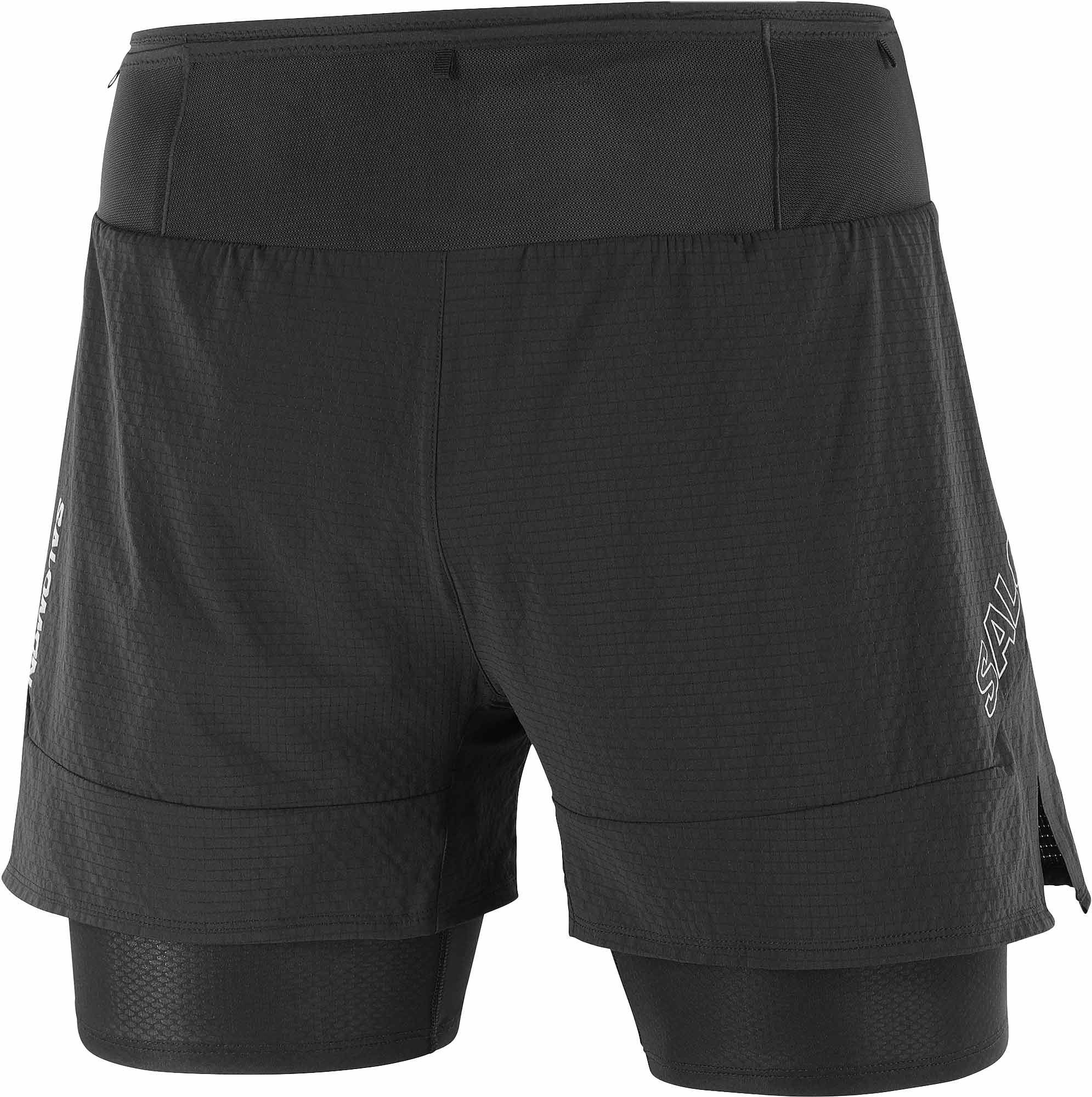 Sense 2In1 Shorts M Deep Black