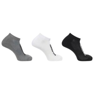 Socks Everyday Low 3-Pack Black/White/Med Grey Melange
