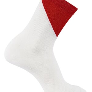 Socks S/Lab Phantasm Crew White/Fiery Red