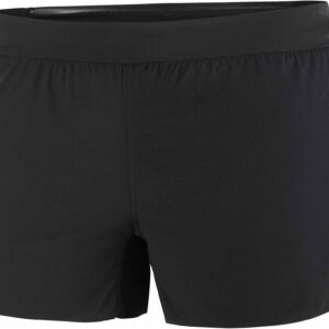 S/Lab Speed 3" Split Short W Deep Black/Fiery Red