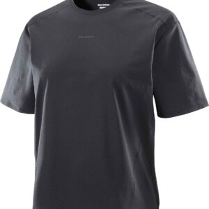 Trackline SS Tee W Deep Black