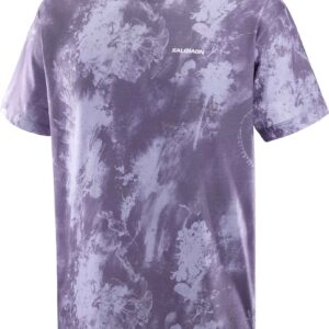 Canopy Ao Print Tee M Blue Granite