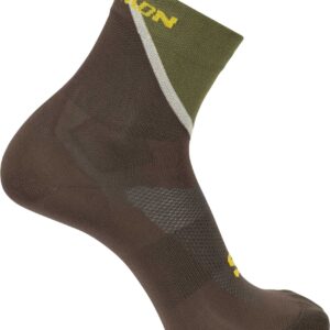 Socks Pulse Ankle Wren/Deep Lichen Green/Spicy Mustar