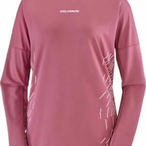 Sense Aero LS Tee GFX W Nocturne/Whisper White