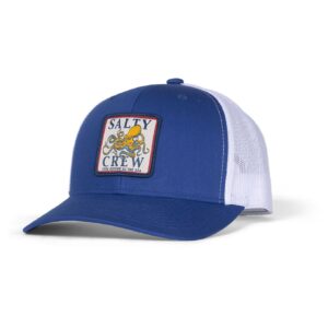 Ink Slinger Retro Trucker Royal Blue/White