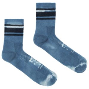 Merino Tube Socks Indigo Tie-Dye