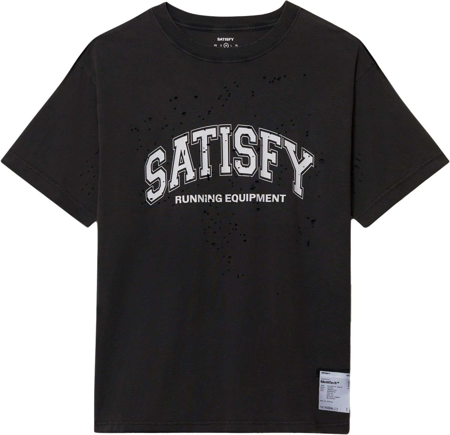 MothTech T-Shirt Aged Black