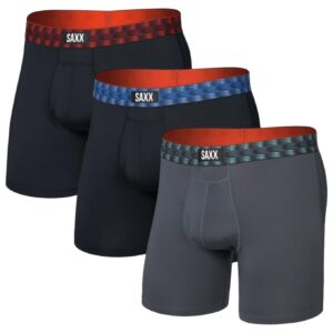 Multi-Sport Mesh BB 3pk - Red/Mint/Blue Jagged WB