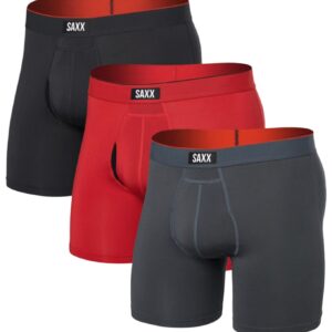 Multi-Sport Mesh BB 3pk - Sunset Red/Trblnce/FD Blk