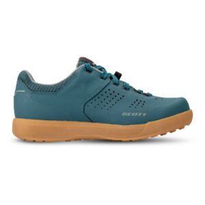 Shoe W's Mtb Shr-alp Flat Lace Petrol Blue/Mint Green