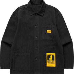 Canvas Chore Shirt Black